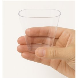 Mini Vaso Degustación PS Transparente 150ml Alto 6.1cm (200 Uds)