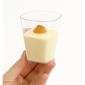 Mini Vaso Degustación PS Transparente 150ml Alto 7.1cm (200 Uds)