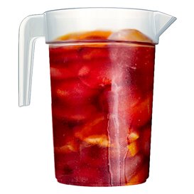 Jarra de Rebujito Plástico PP Transparente 1.000ml (10 Uds)
