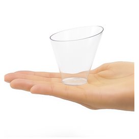 Mini Vaso Alto de Degustación PS 65ml (25 Uds)