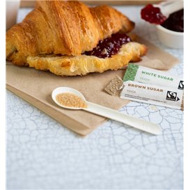 Cucharilla Café de Papel Blanca 11,5cm (50 Uds)