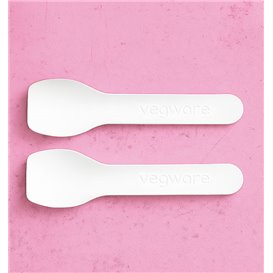 Cucharilla de Cartón para Helado Blanca 9cm (2.000 Uds)
