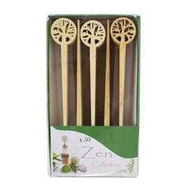 Pinchos de Bambú Árbol de la Vida 12cm en caja (600 Uds)