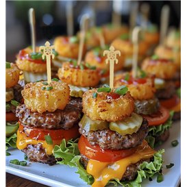 Pinchos de Bambú Tortuga para Bebida 12cm (50 Uds)