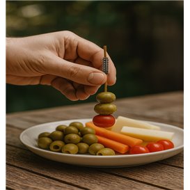 Pinchos de Bambú “Totem” 9cm (600 Uds)