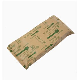 Cucharilla Cartón para Café Blanca 11,5cm (50 Uds)