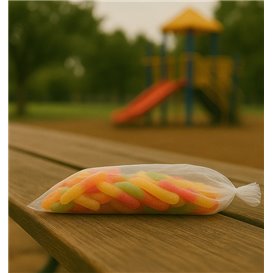 Bolsa de Polietileno Sin Cierre 7,5x20cm G-100 (100 Uds)