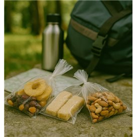 Bolsa de Polietileno Sin Cierre 7,5x20cm G-100 (100 Uds)