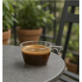 Taza Reutilizable PS Cup Transparente 90ml (900 Uds)