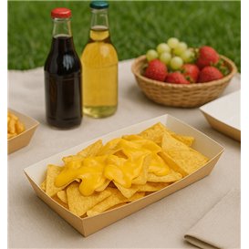Barqueta Kraft Hot Dog 17x5,5x3,8cm (1000 Uds)