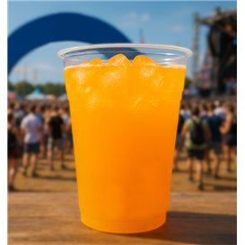 Vaso de Plástico PP Transparente 1000ml/1L (50 Uds)