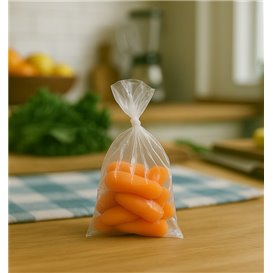 Bolsa de Polietileno Sin Cierre 8x12cm G-100 (100 Uds)