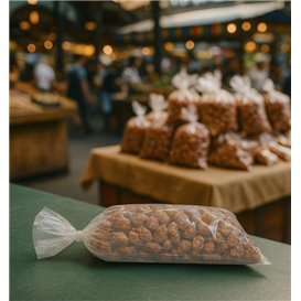 Bolsa de Polietileno Sin Cierre 15x30cm G-100 (100 Uds)