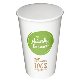 Vaso Cartón y PLA Bioware® 18Oz/540ml Ø9,0cm (50 Uds)