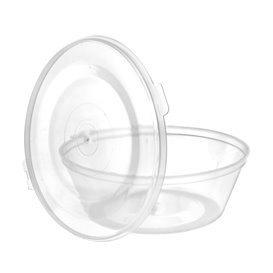 Tarrina Salsera PP Redonda Tapa Unida 180ml (1.000 Uds)