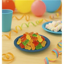 Plato de Plástico PS Reutilizable Llano Azul Oscuro Ø165mm (25 Uds) Plato de Plástico PS Reutilizable Llano Azul Oscuro Ø165mm (25 Uds)