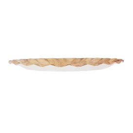 Plato de Cartón Impresión Madera "Bali" Ø18cm 290g/m² (50 Uds)