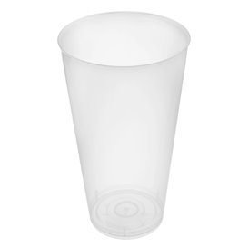 Vaso Reutilizable Irrompible PP Transparente Cocktail 470ml (15 Uds)