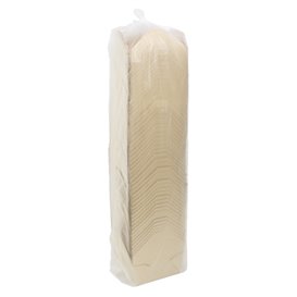 Caja Americana Cartón de Bambú Kraft 10,7x9x6,5cm 700ml (50 Uds)