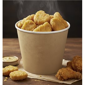 Cubo de Cartón Kraft 3990ml (100 Uds)