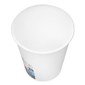 Vaso Cartón Blanco 9Oz/280ml Ø8,0cm (1000 Uds) Vaso Cartón Blanco 9Oz/280ml Ø8,0cm (1000 Uds)