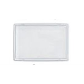 Tapa para Envase de Sushi rPET 16,5x11,5cm (12 Uds)