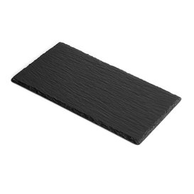 Bandeja Reutilizable PS Imitación Pizarra 30x15,8cm (10 Uds)