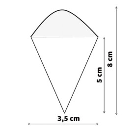 Cucurucho de Bambú 80mm (1.000 Uds)