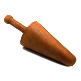 Cono de Madera para Enrollar Papel 