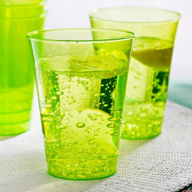 Vaso Inyectado Verde 230 ml (10 Uds)