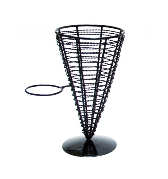 Cesta Presentación Acero 1 Tarrina 128x225mm 