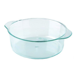 Tarrina de Plastico con Asas Verde Transp. 52ml 
