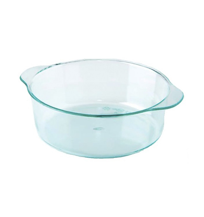 Tarrina de Plastico con Asas Verde Transp. 52ml 