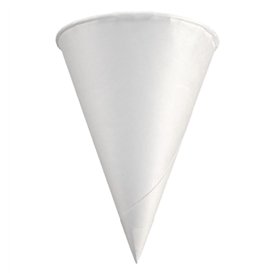 Cono de Papel para Agua Ø6,4x8,7cm 120ml (200 Uds)