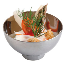 Bol Degustacion Plastico Plateado 72 ml 6,7x3,5cm 