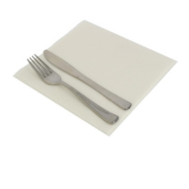 Servilleta Airlaid Crema 40x40cm (50 Uds)