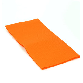 Servilleta Papel 1/8 40x40cm Naranja Punta-Punta (50 Uds)