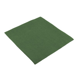 Servilleta Papel 40x40cm Verde Punta- Punta (50 Uds)