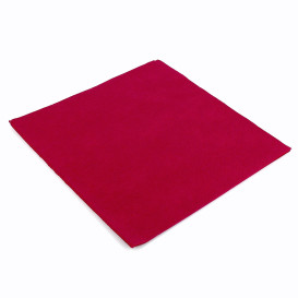 Servilleta Papel 40x40cm Burdeos Punta- Punta (1.200 Uds)