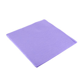 Servilleta Papel 40x40cm Lila Punta- Punta (1.200 Uds)