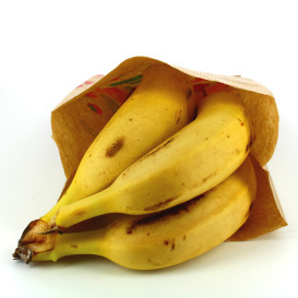 Bolsa Kraft para Fruta 14+7x28cm (100 Unidades)