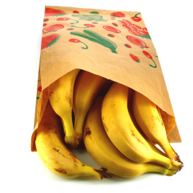 Bolsa Kraft para Fruta 22+12x36cm (1000 Uds)