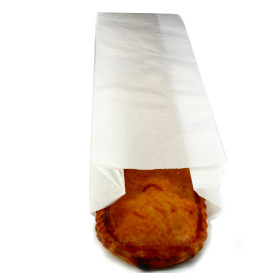 Bolsa de Papel blanca 9+5x32cm (1000 Unidades)