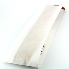 Bolsa de Papel blanca 9+5x32cm (1000 Unidades)