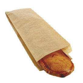 Bolsa de Papel Kraft 9+5x32cm (250 Unidades)