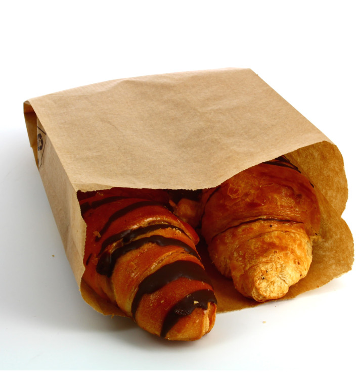 Bolsa de papel sin asas