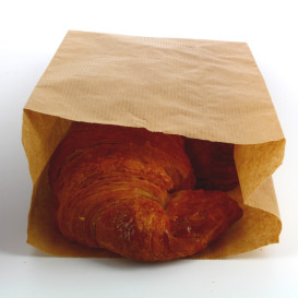 Bolsa de Papel Kraft 14+7x24cm (1000 Unidades)