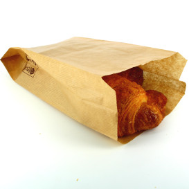 Bolsa de Papel Kraft 14+7x24cm (1000 Unidades)