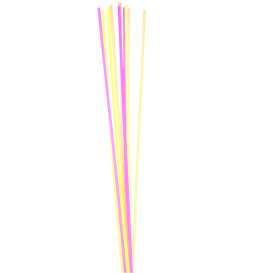 Pajita Recta para Bebidas Ø8mm 70cm (25 Uds)