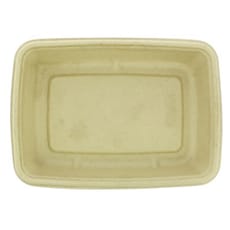 Envase Caña de Azúcar Rectangular 165x230x30mm (75 Uds)